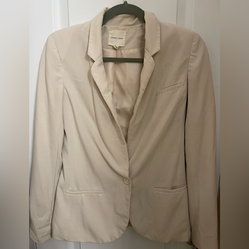 Urban Outfitters / Silence and Noise Blazer - off white - XS
